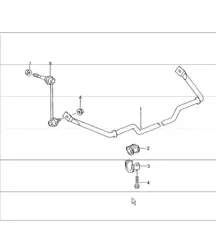stabiliser 986 Boxster 1997-04