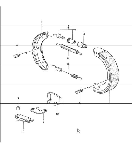 Diagram 603-05 Porsche 928GTS 5.4L 1992-95 