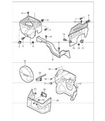 luggage compartment front 986 Boxster 1997-04