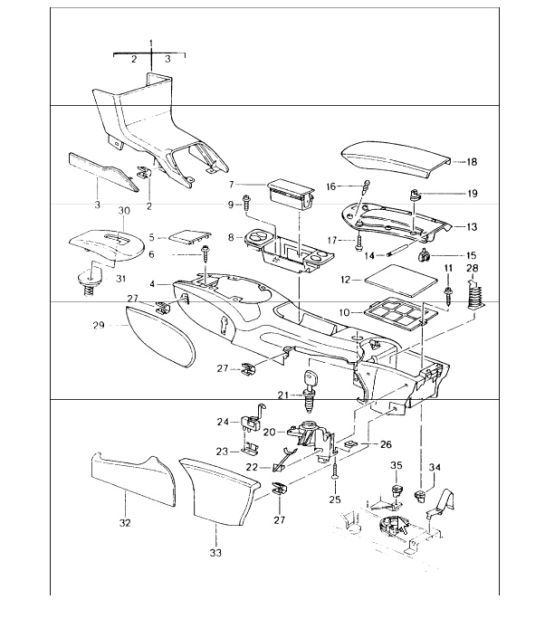 Diagram 809-20 Porsche Cayenne S/GTS 4.8L 2007>> Carrosserie