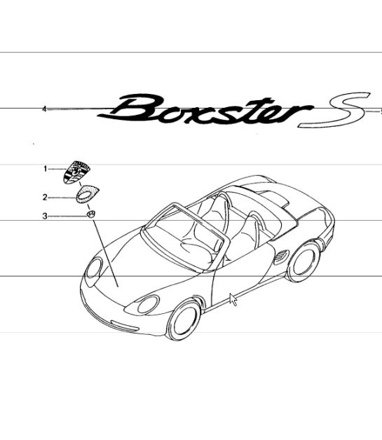 insegne 986 Boxster 1998-04