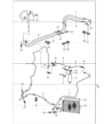 refrigerant circuit 986 Boxster 1997-04