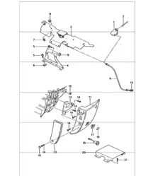 preparation for telephone M614/618 for 986 Boxster  1997-04