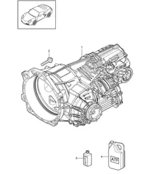 - PDK - Gearbox / Replacement transmission (Model: CG200,CG220) 987.2 Boxster / Boxster S 2009-12