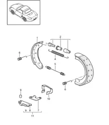 Handrem 987.2 Boxster / Boxster S 2009-12