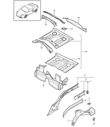 Parte posteriore / Parti singole 987.2 Boxster / Boxster S 2009-12