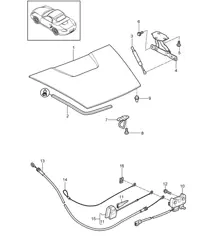 Rear Cover 987.2 Boxster / Boxster S 2009-12