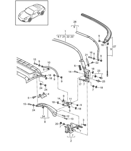 Diagram 811-005 Porsche Macan-e (95C) Electric 2024>> 