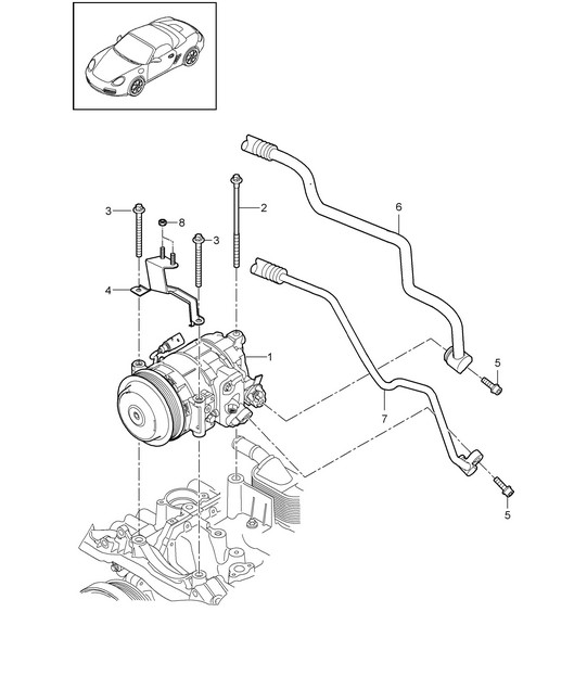 Compressor 987.2 Boxster / Boxster S 2009-12