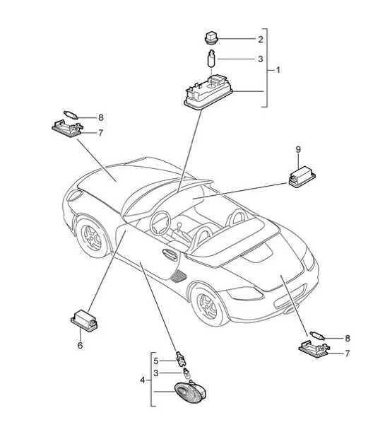 Diagram 903-004 Porsche Taycan 2020>> 