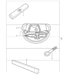 tool jack 987 Boxster / Boxster S 2005-08
