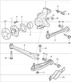 Rear Axle Boxster 986/987/981 (1997-2016)