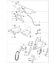 telephone I618/I666 for 987 Boxster / Boxster S 2005-08