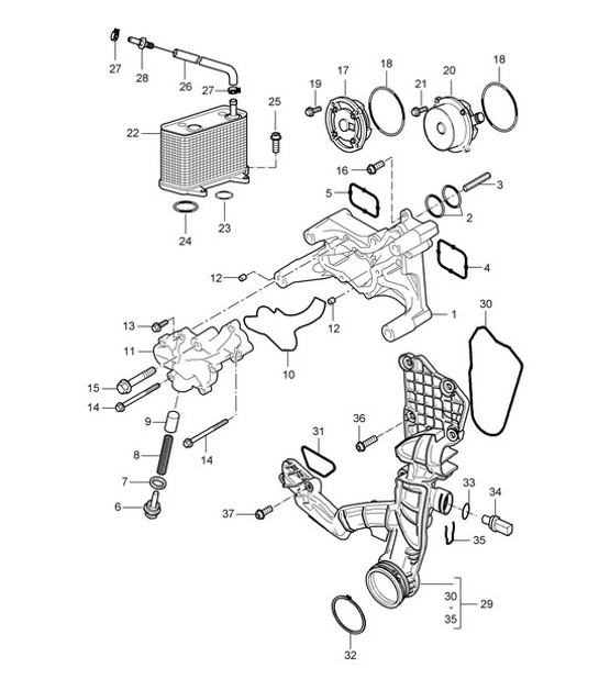 Diagram 104-000 Porsche Taycan (2020>> 