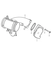 Drosselklappenadapter - 9720, 9721, 9722 - 987C.1 Cayman 2.7L / 3.4L 2006-08