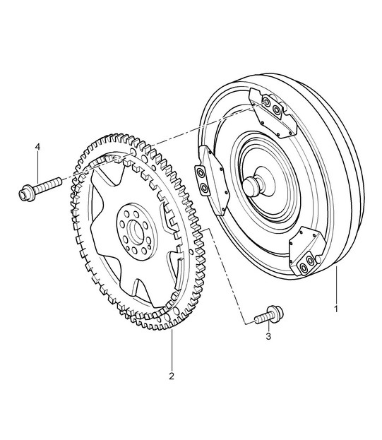 Tiptronic / Convertisseur de couple - PR:249 - 987C.1 Cayman 2006-08