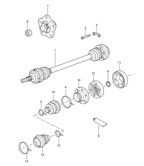 Rear Axle Cayman 987C/981C (2005-2016)