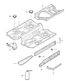 Floor - CENTER - 987C.1 Cayman 2006-08