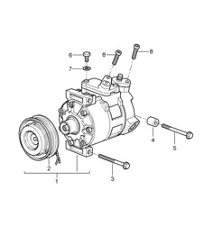 Compressor 987C.1 Cayman 2006-09