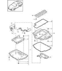Carter d'huile 987C.2 Cayman 2009-12