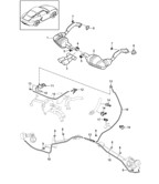 Fuel System, Exhaust System Cayman 987C / 981C (2005-2016)