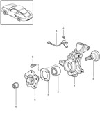Front Axle, Steering  Cayman 987C/981C (2005-2016)