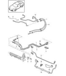 Power steering / Lines 987C.2 Cayman 2009-12