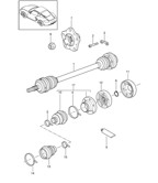 Rear Axle Cayman 987C/981C (2005-2016)