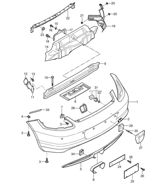 Diagram 802-005 Porsche Macan (95B) MK2 2019-2021 