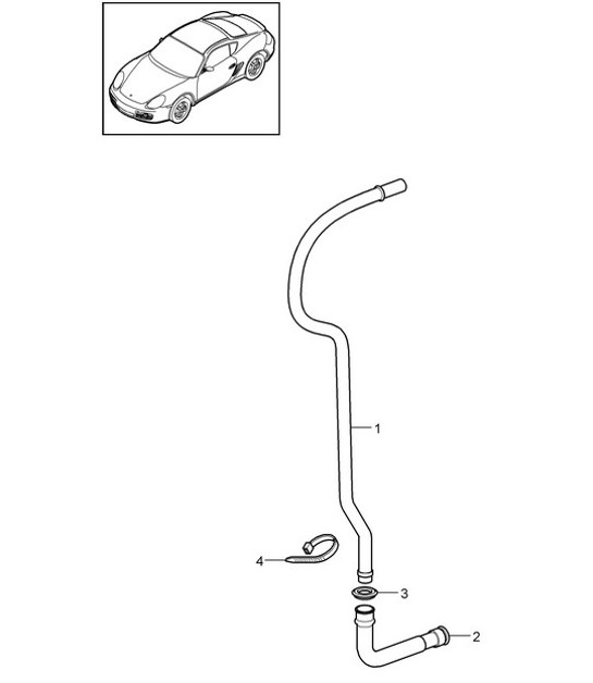 Diagram 813-010 Porsche 996 C2 3.6L 09/01-2005 Body