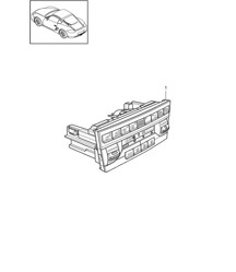 Control switch 987C.2 Cayman 2009-12