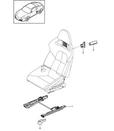 Kuipstoel / Inklapbaar (compleet) 987C.2 Cayman 2009-12