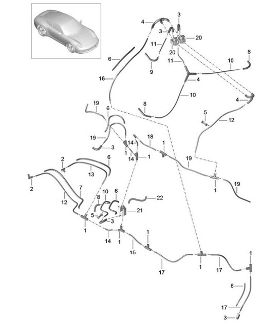 Diagram 107-020 Porsche Taycan (9J1) MK2 2024>> 