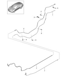 Kraftstoffsystem - Hinten - 991.1 2012-16