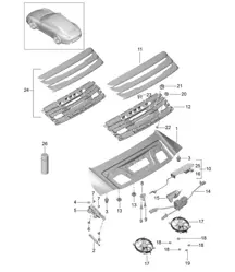 Cover - REAR - 991.1 2012-16