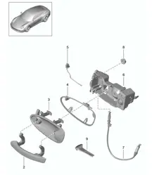 Türgriff 991.1 2012-16