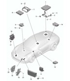 Electrical equipment 991 (911) MK1 2012-2016
