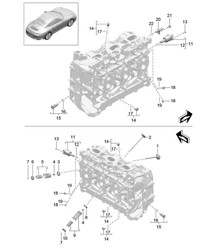 Cylinder head / Accessories / Valves 91.2 Carrera 2017-19