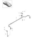 Front Axle, Steering  991 (911) MK2 2016-2019