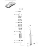 Rear Axle 991 (911) MK2 2016-2018