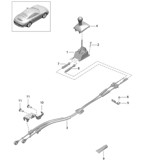 Hand Lever System, Pedal Cluster  991 (911) MK2 2016-2019