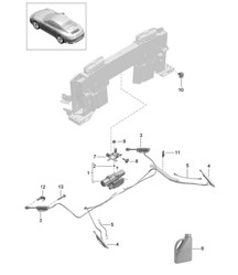 Capota descapotable / Mecanismo de accionamiento - CABRIO - 992.1 Carrera 2017-19