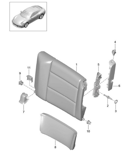 Diagram 817-044 Porsche 976 Panamera Turbo S E-Hybrid V8 4.0L 2023>> 
