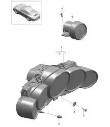 Instruments  / Stopwatch / Basic 991.2 Carrera 2017-19