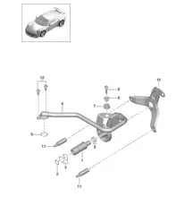 Krukas / motor (oliepers./smeermiddel.) (Model: DGGA,DGGB,DNSA,DNS,DSD) 991 GT3 4.0L 2014-21