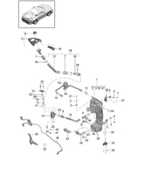 Engine (oil press./lubrica.) / Oil tank (Model: DGGA,DGGB, DNS,DSD) 991 GT3 4.0L 2014-21