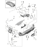 Fuel System, Exhaust System 991 (911) MK2 2016-2019