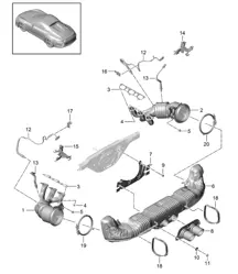 Système d'échappement 991 SPEEDSTER (DSDA) 2018>>