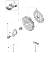 Coupling - G9190+, PR:486 - 991 R/GT3/RS 2014-21