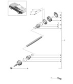 Rear Axle 991 (911) MK1 2012-2016